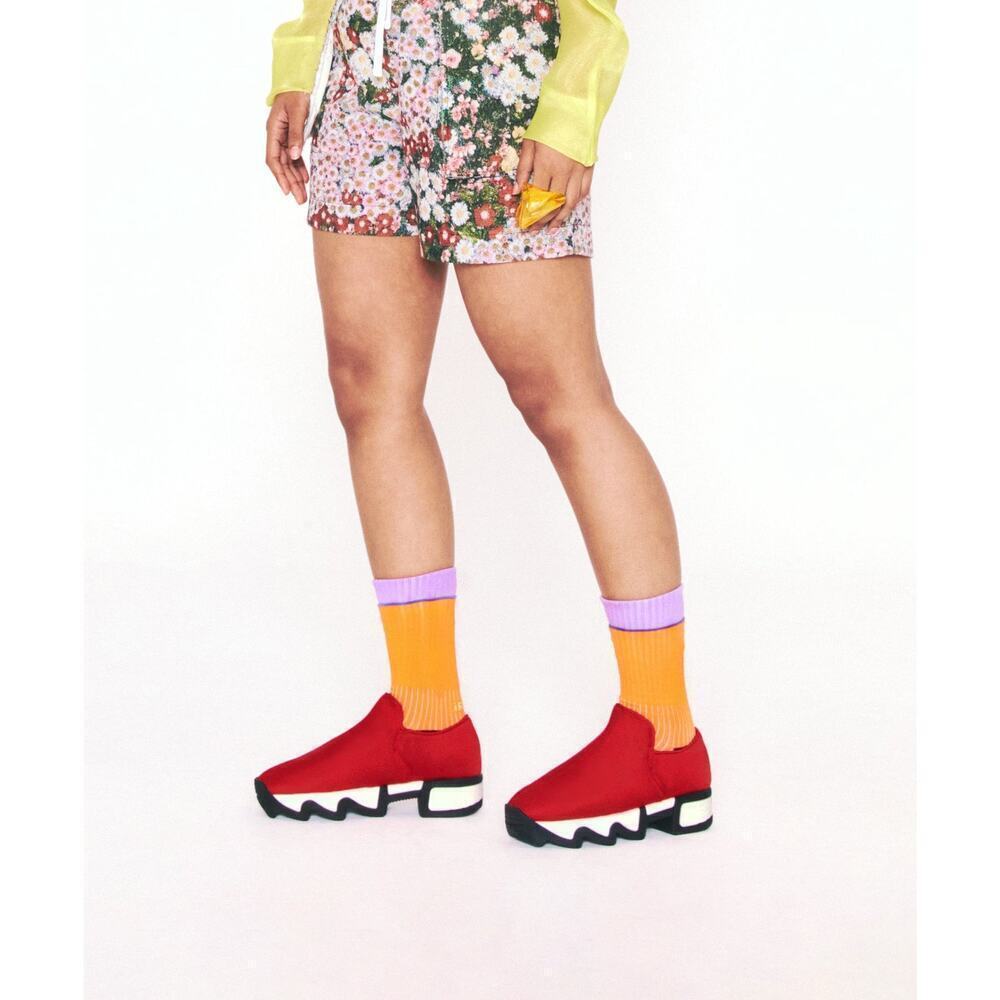 iRi WES I Red Low Top Sneaker - Picture 7 of 9